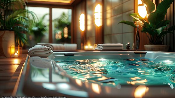 Détente sur mesure : spa 2 places allongées