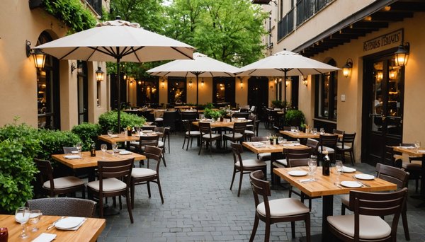 Tables terrasse restaurant : créez une ambiance chaleureuse et conviviale