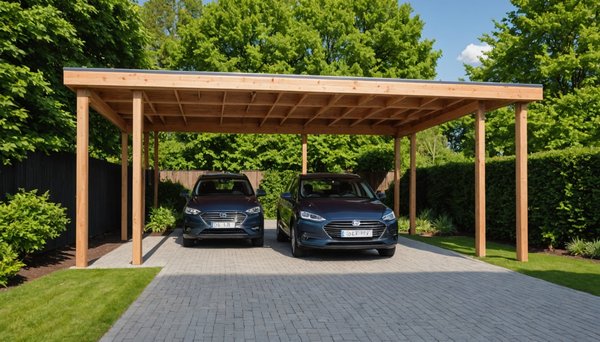 Solaire bois : optez pour un carport durable et élégant