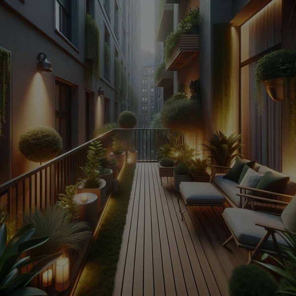 Comment aménager un coin détente extérieur sur un balcon étroit en ville ?