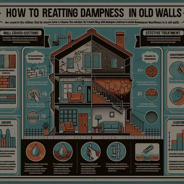 Comment choisir la meilleure solution pour le traitement de l'humidité dans les murs anciens ?