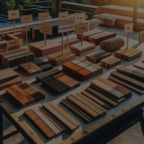 Quelles essences de bois choisir pour une terrasse extérieure durable et écologique?