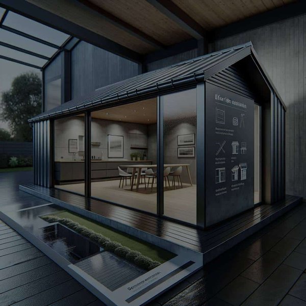 Quels sont les avantages d'une toiture en zinc pour une extension moderne ?