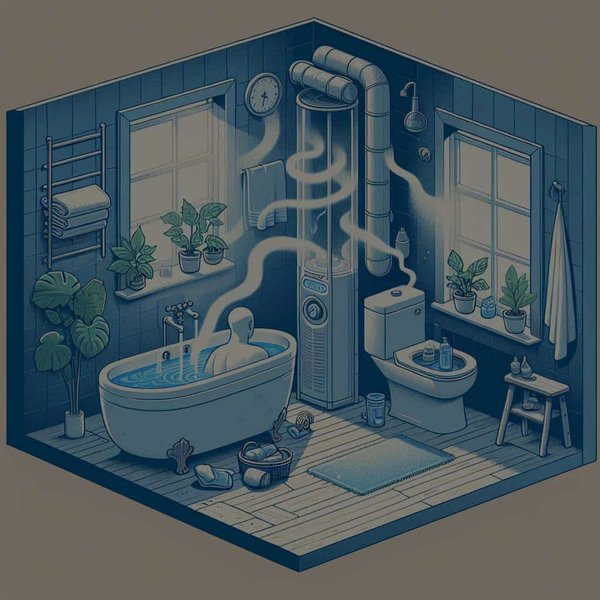 Quelle est la méthode la plus efficace pour lutter contre l'humidité dans une salle de bain sans fenêtre ?